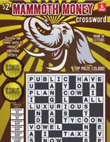 Money Crossword ame #908 icket size - 4 x 6 icket price - heme - Crossword op instant prize