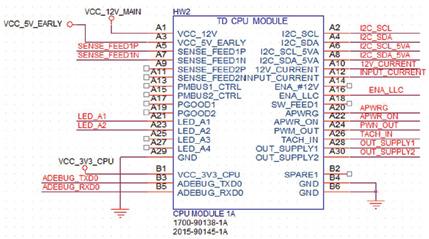 Figure 16. TD CPU MODULE Use 10 mils (0.0254mm) min for routing signal trace Figure 17.