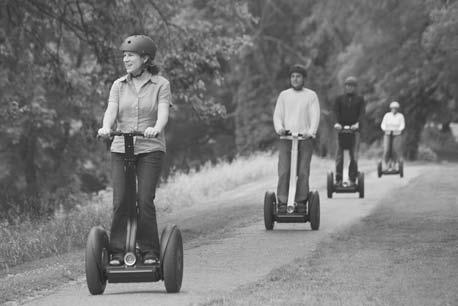 The Balance of Nature and the Nature of Balance 85 Figure 6.5. A chain of Segways. Courtesy of Segway, Inc.