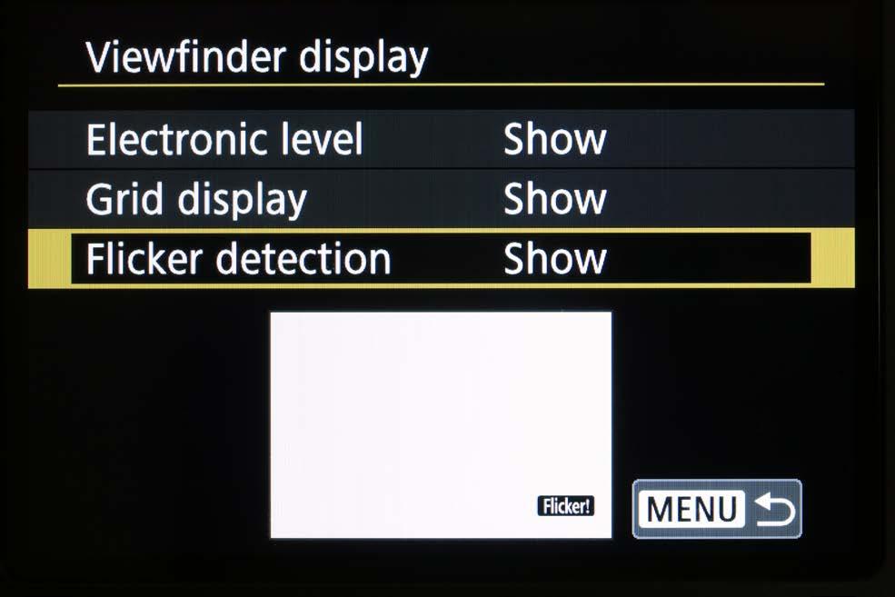 This has been on a number of models but photographers seem to get very confused between this option and the live view options.