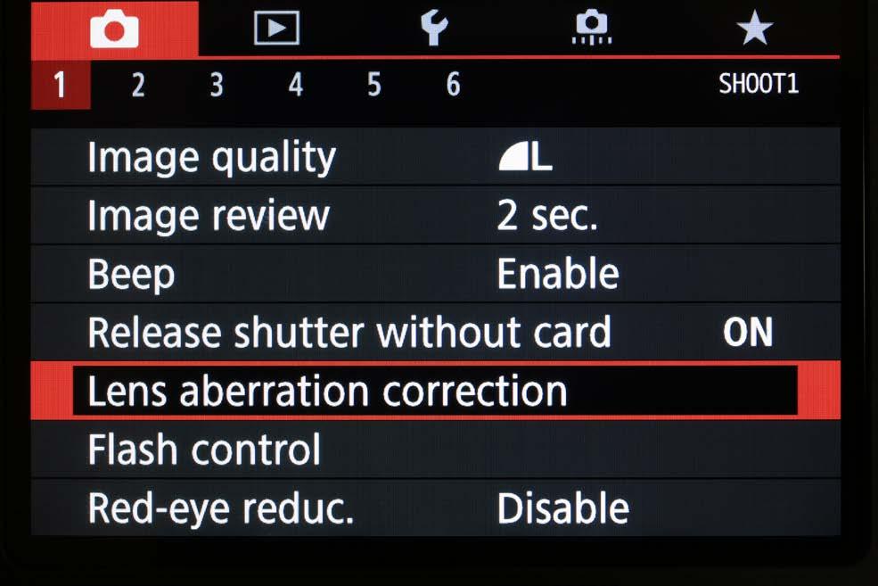 Release shutter without card replaces the older shoot without card option. It stops you taking images without a capture card fitted.