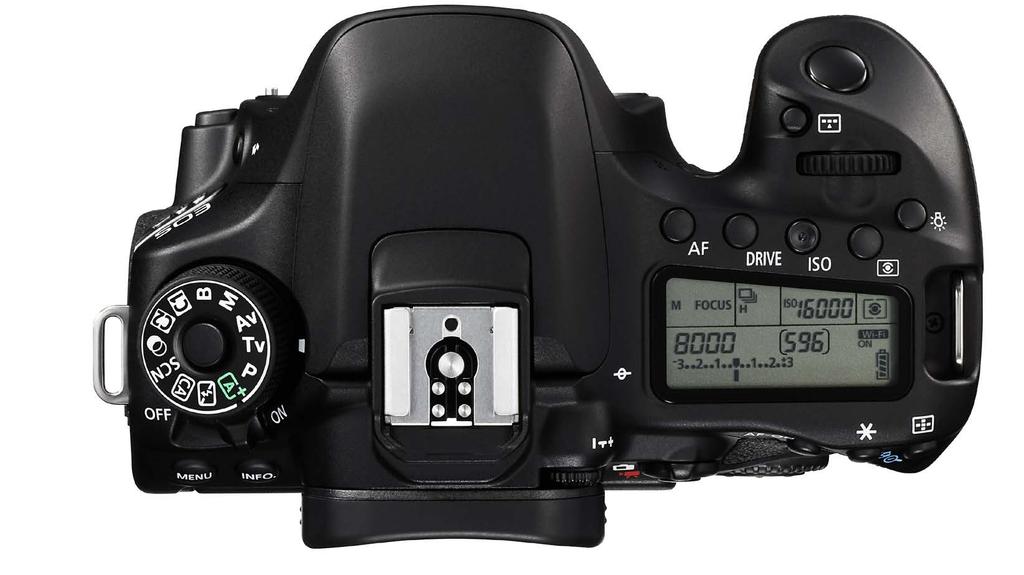 About the layout The 80D has a similar layout to the mid range or advanced models that have been produced from about 2009.
