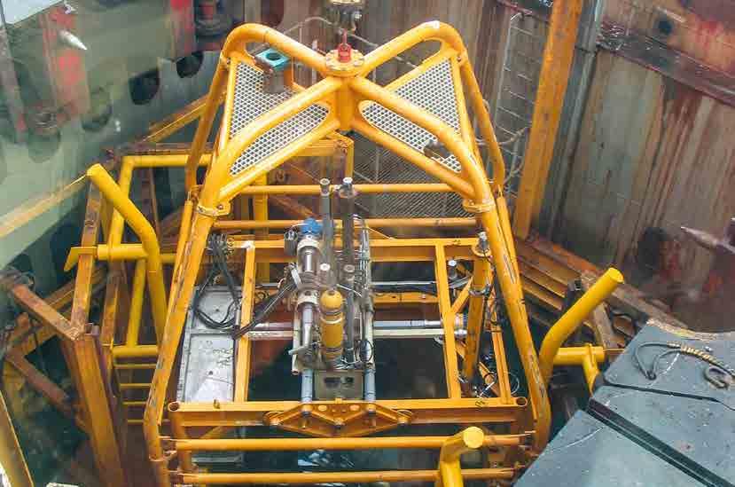 Therefore, TWD designed a conical catcher below a vertical guide structure, to be able to safely launch and recover the probe.