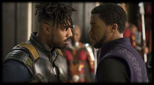 Erik Killmonger He has a right to be angry. His father was murdered by his own people and he was raised under a white supremacist system. His anger fueled his hatred of life.