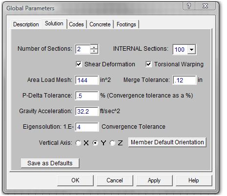 flashing cursor appears there. Now type: Tutorial Problem, [TAB] (Type your company name) [TAB] (Type your name) Any notes that you would like to keep with the model may be typed in the Notes area.