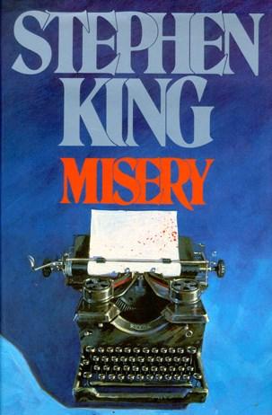 Misery, in which novelist Paul Sheldon becomes a captive invalid in the secluded Colorado farmhouse of a psychotic fan.