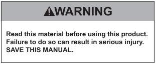 User Manual Flooring Removal Machine (Patent Pending)