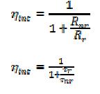 The recombination time of carriers in active region is τ.