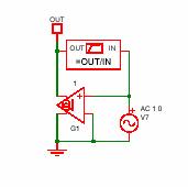 Measuring output impedance Inject AC current into output Convert AC voltage source to AC current source