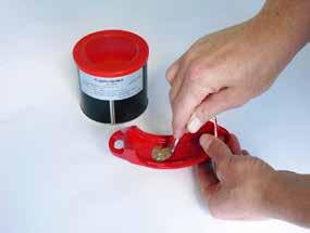 Grooved products installation instructions Installation guidance Lubricate the gasket and coupling: To avoid gasket pinching, the outside of the gasket; the inside of the coupling half-shells; the