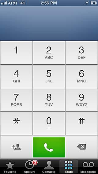 Telefon 5 Apeluri telefonice Efectuarea apelurilor Pentru a efectua un apel cu iphone-ul este suficient să apăsați un nume sau un număr din contactele dvs, să utilizați Siri pentru a spune ceva