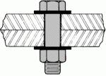 AN aluminum-alloy bolts are marked with two raised dashes [row 3, number 5]. b. Special-purpose bolts include high-strength, low-strength, and close-tolerance types.