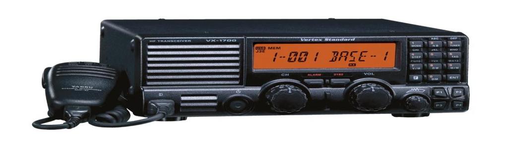 LMR HFSSB - Page 38 VX-1700 Series Date 10/1/16 HFSSB Single Side Band VX-1700 mobile models include: MH-31A8J - Standard Microphone Standard 3 Year Warranty VX-1700 Radio Features: Recommended