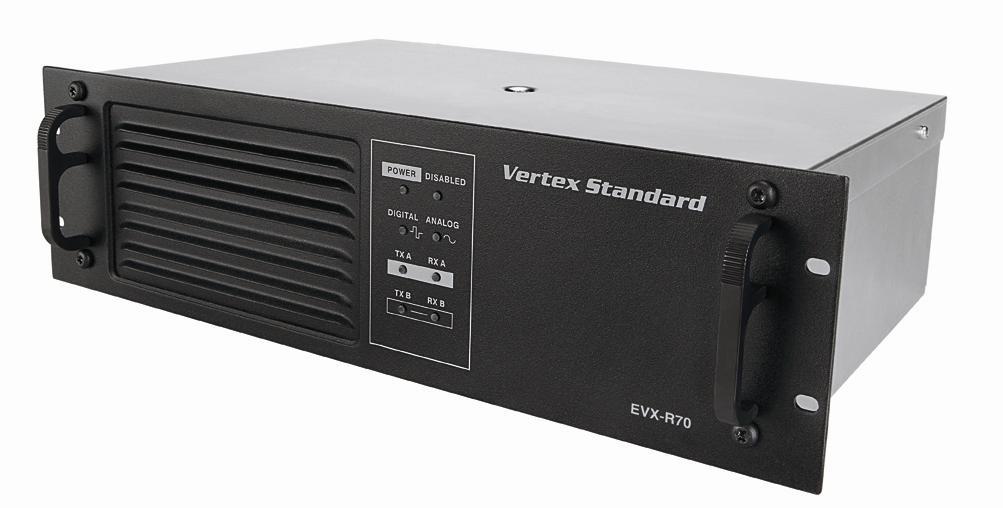 LMR Repeaters/Base Stations - Page 44 EVX-R70 Series Date 10/1/16 Repeaters/Base Stations UHF / VHF Models, 12.5 khz / 6.
