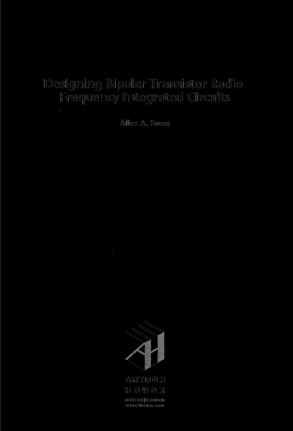 Designing Bipolar Transistor Radio Frequency Integrated