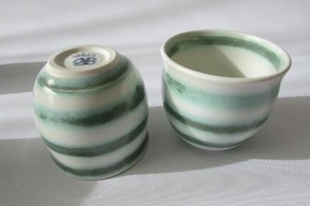 Scandinavian tea bowl earthenware