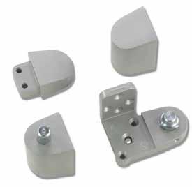 OFFSET PIVOTS STOREFRONT HARDWARE To order pivots: For LHRB door order RH pivot For RHRB door order LH pivot SF-OP27/31 ARCH/VISTAWALL STYLE ¾" offset pivots for aluminum door and frames For flush