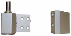 INTERMEDIATE PIVOTS STOREFRONT HARDWARE Trans-Atlantic intermediate pivots are intended for taller doors that require additional