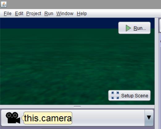 Setup the Scene When you click the Setup Scene button you will be able to add objects to your scene.
