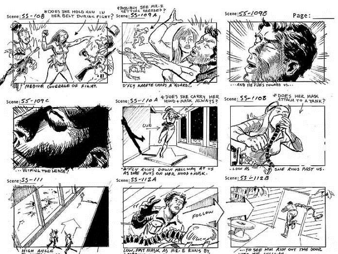 Storyboards A storyboard can be loosely defined as a visual script. That visual script is a sort of comic strip, based on a written script.