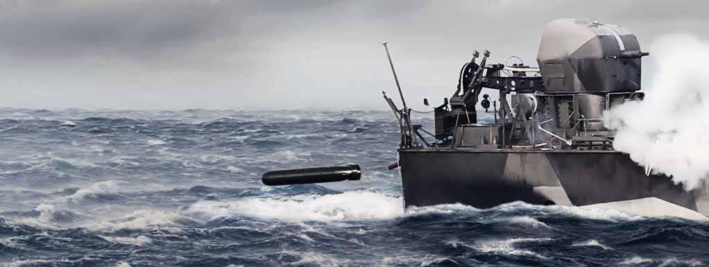 16 SAAB LIGHTWEIGHT TORPEDO A torpedo system designed for Anti-Submarine Warfare Anti-Surface Warfare Torpedo Defence KEY
