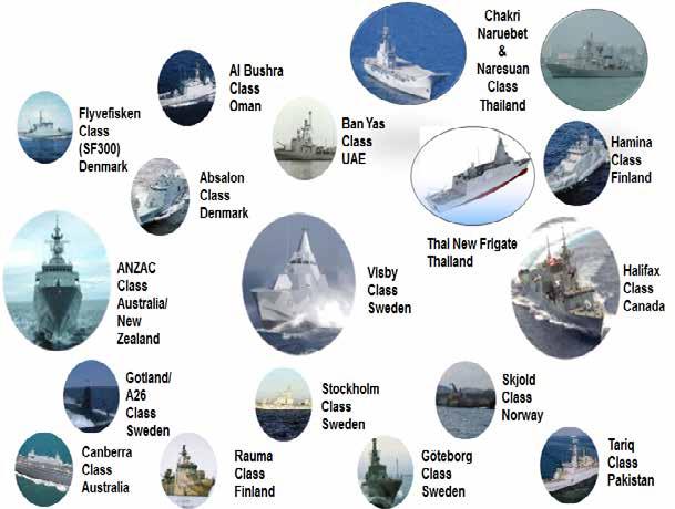 9LV 47,5 YEARS OF PROUD HISTORY MORE THAN 240 DELIVERED SYSTEMS WORLDWIDE PA GE 3 Way Forwards a few examples Australia - 9LV CMS to become common across the entire Australian Navy s surface fleet.