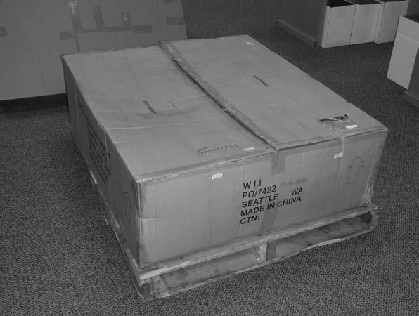 shopfox.biz Shipment 1 Inventory Shipment 1: Cabinet.