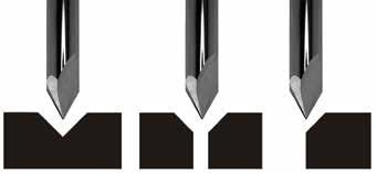 Spot Drills, Countersinks, Chamfer Tools Chamfering Tool (M) Solid carbide high performance tool with 2 flutes (2 cutting edges) for chamfering, spot drilling and countersinking.