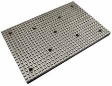 Vacuum Chucks Replaceable Top Plates for Modular Vacuum Chucks Protect The Vacuum Chuck Surface. Standard Replaceable Top Plate. Design Mirrors The Layout Of The 8 x 12 Modular Vacuum Chuck.