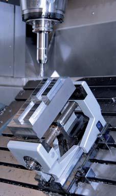 IDEAL FOR 5-AXIS MACHINING Without additional