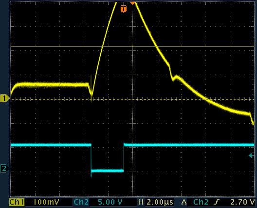 falls on the foreground diode The receiving