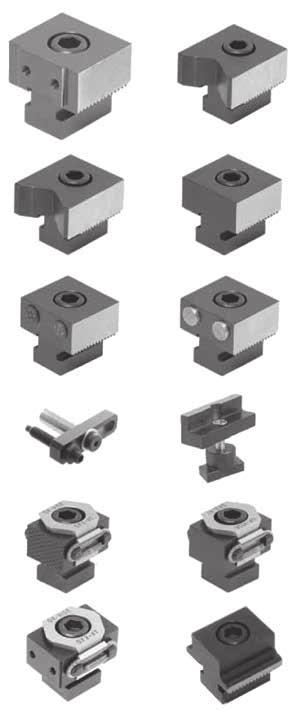 modules Side guides Paralles and riser blocks Single-Wedge Clamp Clamps with