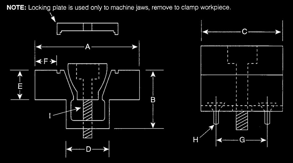 Machinable Expanding Micro Clamps The compact Machinable Expanding Micro Clamp is available with extra material on the clamping jaw so it can be machined to conform to the shape of your workpiece