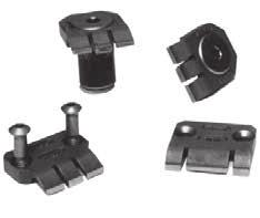 Mini Edge Clamps & Stops Cam Action Clamps Cam Action Clamps - The clamp actuates by a com screw with.047 (1.2mm) of stroke. Material Clamp Type Clamping Height Max.