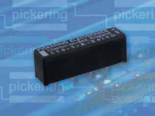 PICKERING SERIES 114 High Power Dry SIL reed relays FEATURES SoftCenter construction (see reverse) Highest quality instrumentation grade switches Small size Internal mu-metal magnetic One or two