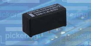 PICKERING SERIES 100 Low thermal EMF relays Direct drive from CMOS New 3 Volt Version FEATURES SoftCenter construction (see opposite) Highest quality instrumentation grade switches Thermal EMF about