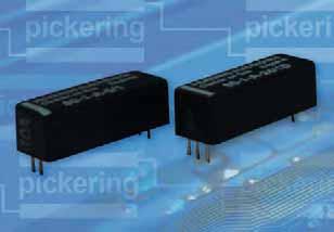 PICKERING SERIES 80, 8, 88, 89 General Purpose Reed Relays Dry and mercury wetted FEATURES SoftCenter construction Encapsulated in a plastic package with internal mu-metal magnetic Wide range of