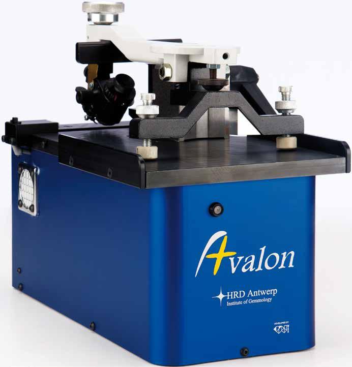 Colour coded visibility grading of polishing lines What you need to know about your Avalon+ The benefits of Avalon+ A sharp and high resolution image Minor internal reflections disturbing the image