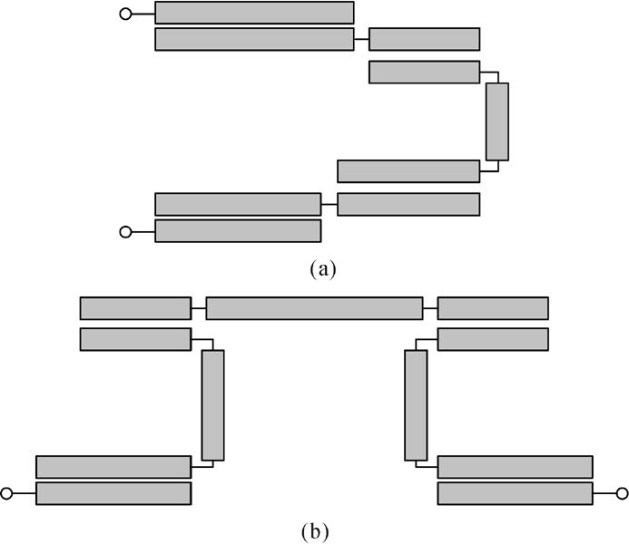 2814 IEEE TRANSACTIONS ON MICROWAVE THEORY AND TECHNIQUES, VOL. 53, NO. 9, SEPTEMBER 2005 Fig. 4. Equivalent circuit of a coupled-line filter.