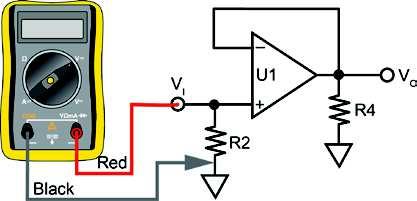 Op Amp Fundamentals the input voltage to your VOLTAGE FOLLOWER circuit block.