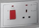 ON OFF ON OFF Mallia TM push-buttons, dimmers, automatic switches and other lighting functions - customisable colours NEW 2 830 84 2 834 90 2 832 81 2 812 75 Plate selection charts p.