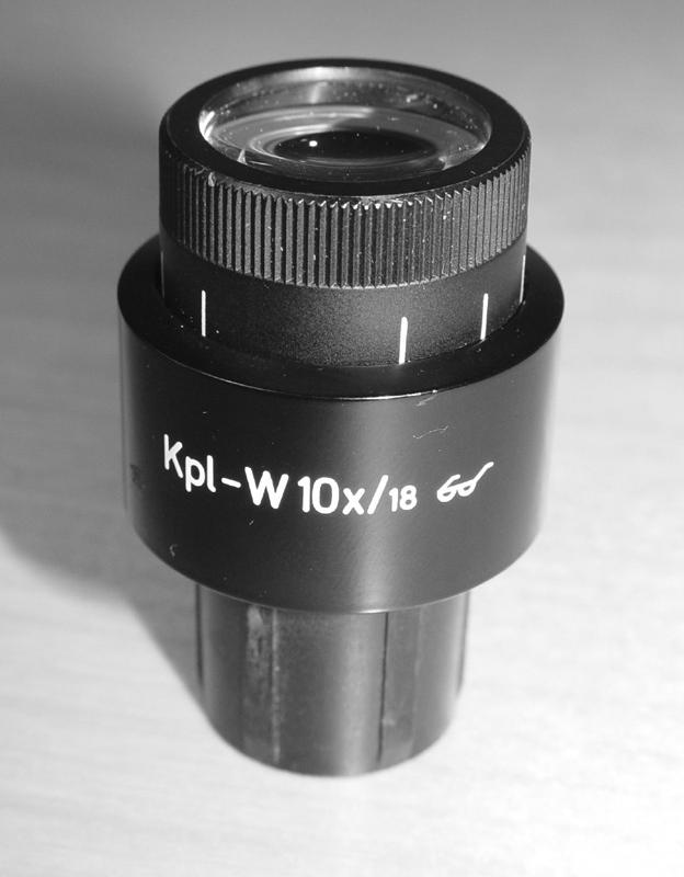 See text for details. Microscope objectives are always marked with (at least) magnification and numerical aperture. The marking 40/0.65, Fig.