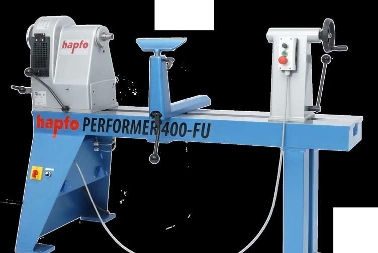 right-/leftmode; 2 sockets for e.g. light or sanding machine Constructed for the professional user, the PERFORMER 400-FU