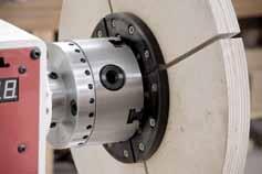 workpieces or those with a larger diameter or irregular shape.