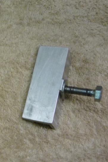Guide for Banjo tool rest Used to keep Banjo square to lathe bed And to set and