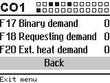 ¼¼ Confirm configuration. TT Select function block parameter. ¼¼ Activate editing mode for function block parameter. The current setting is shown inverted on the display.