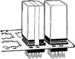 3 0 Relay Mounting Height with Socket With Front-connecting Socket 77.5 +0 0.4 2-dia. hole Three, 1.2-dia. holes Shorting lead With Back-connecting Socket 45.