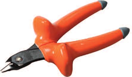 - Insulating notche pliers Use : For holding, moving or bending aluminium or copper wire near small parts such as washers, wire or strip type fuses, etc.