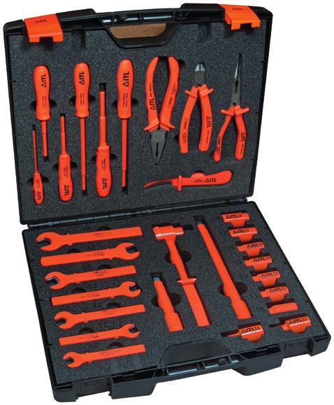 ITL INSULATED HAND TOOLS 29 PIEE TOOLKIT One of the ITL's flagship products containing 29 of the most versatile tools.