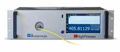 Upgrade Options Specialized Application Wavemeters Upgrade options expand the capabilities of our wavelength meters to match individual requirements of cutting edge research and measurements.